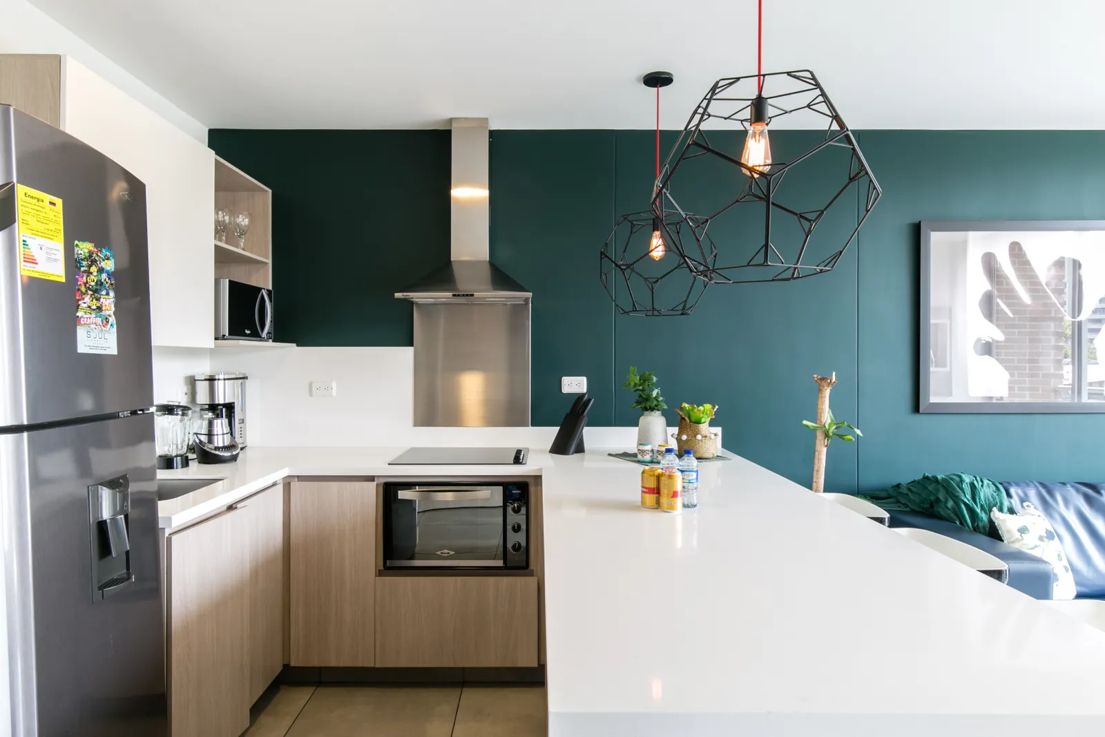 Fully equipped kitchen of the 3rd-floor apartment for sale at Soul Lifestyle