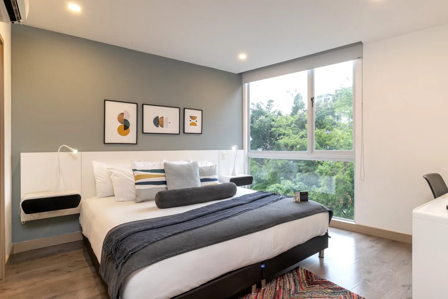 Bedroom of the apartment for sale at Soul Lifestyle, El Poblado, Medellín