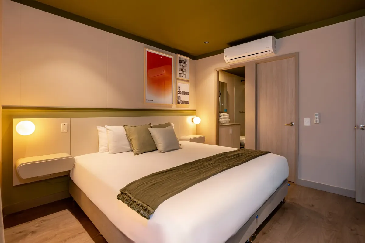Bathroom in a Premium apartment at Soul Lifestyle Apartments, Medellín
